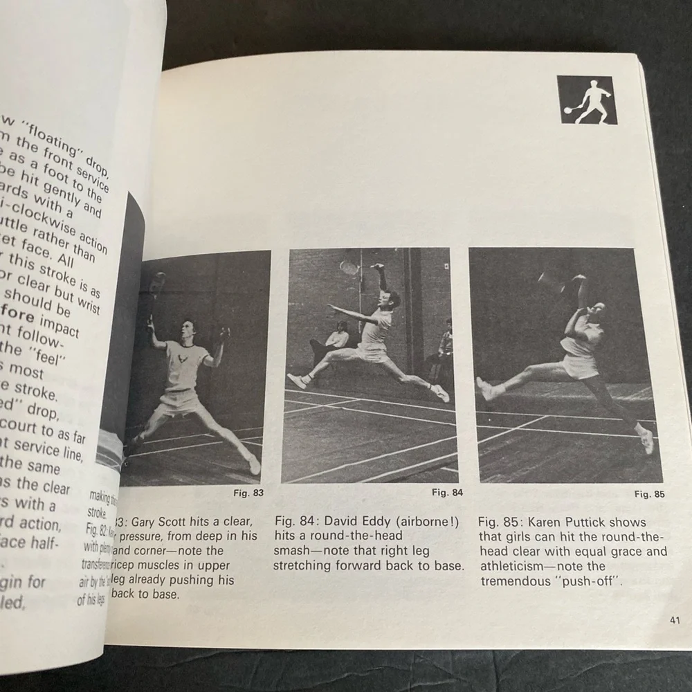 Winning Badminton Alex T. Watson Vintage book racket sport athletic reference